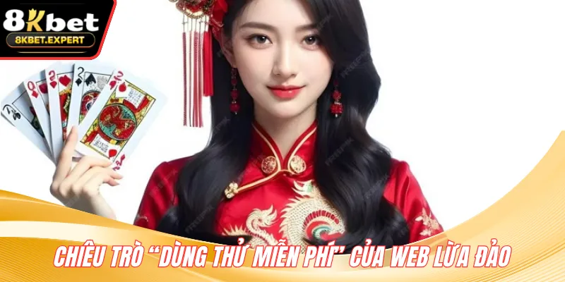 Chiêu trò “dùng thử miễn phí” của web lừa đảo
