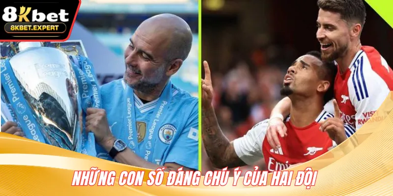 Những con số đáng chú ý của hai đội