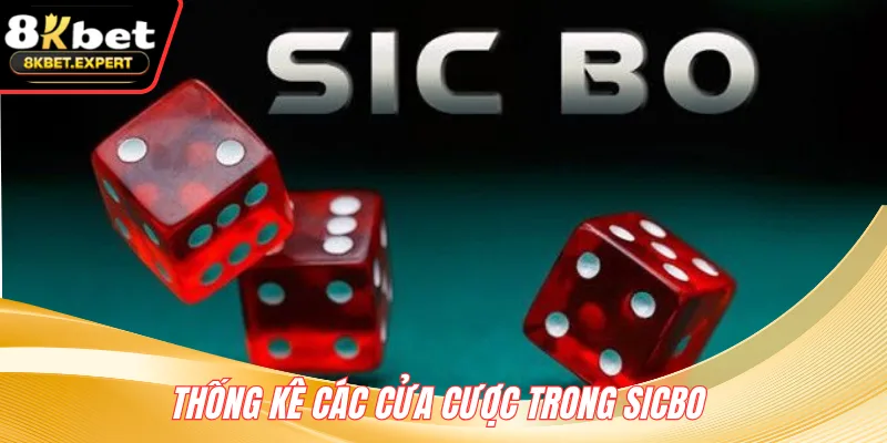 Thống kê các cửa cược trong Sicbo 