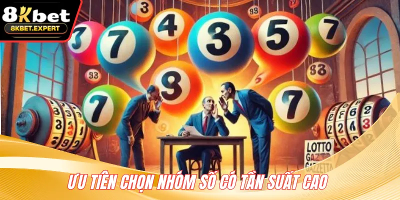 Ưu tiên chọn nhóm số có tần suất cao