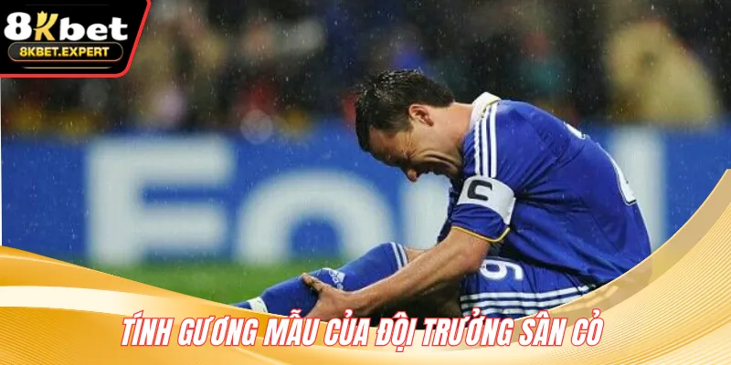 Bản lĩnh của đội trưởng trên sân cỏ 